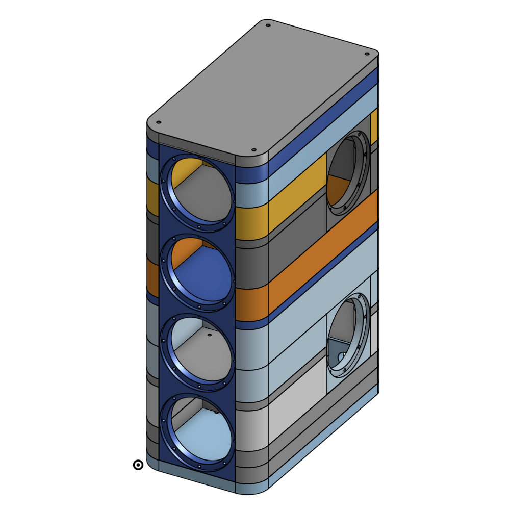 Bedrock cabinet CAD model
