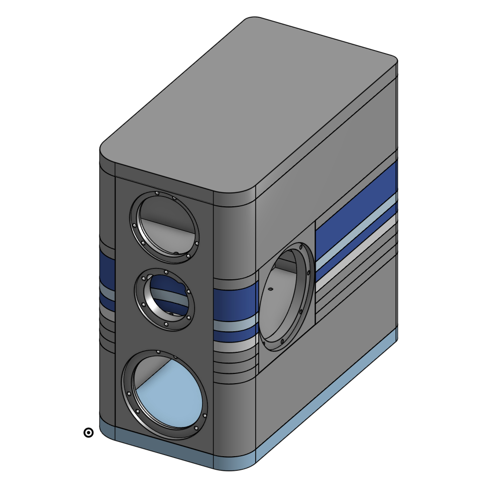 Keystone cabinet CAD model